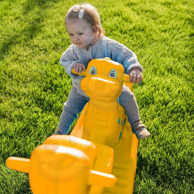 multi-person dino kiik tasakaal – detailvaade