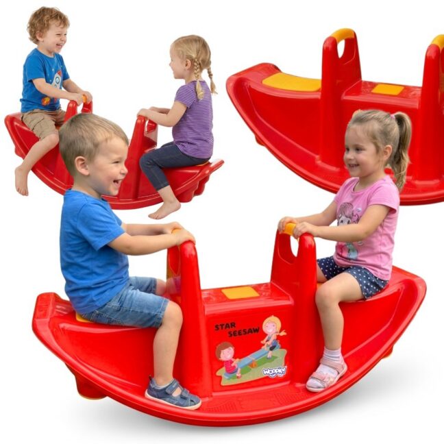 multi-person kiik täht 44084 – WOOPIE Multi-Person kiik täht tasakaal kiik punane (44084)