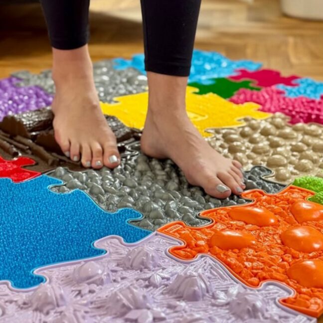 orthopedic sensoorne mat kuninglik – detailvaade