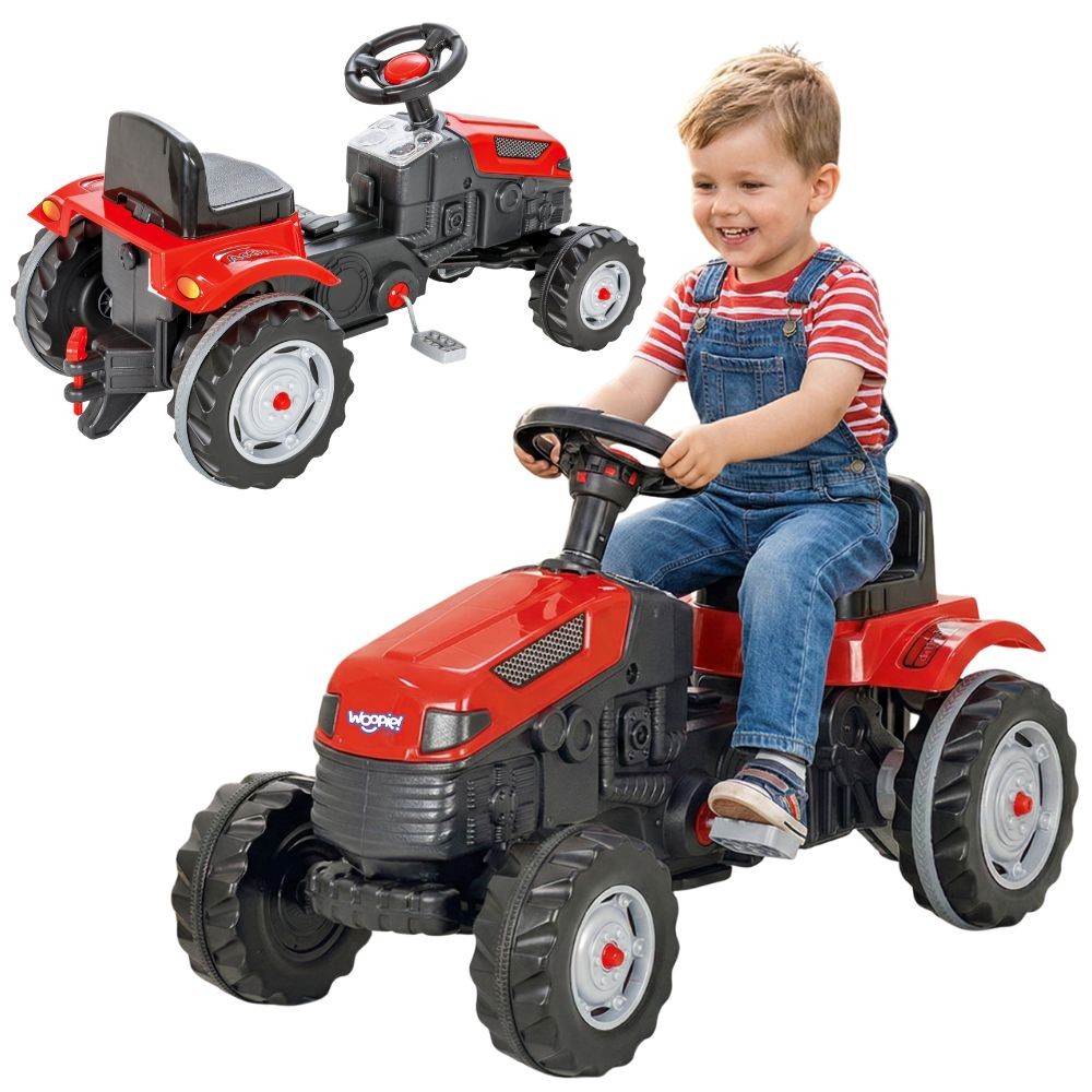 pedaalidega traktor talunik gotrac – WOOPIE pedaalidega traktor talunik GoTrac traktor Silent rattad