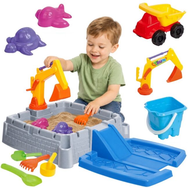 portable sjabox castle lockable – WOOPIE Portable Sjabox Castle Lockable + 9 acc.