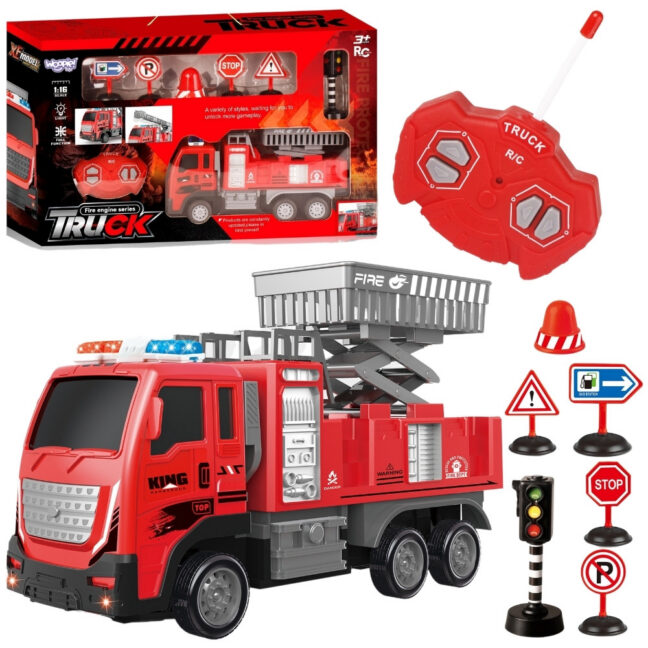 remote control tuletõrjeauto lift – WOOPIE Remote Control tuletõrjeauto Lift