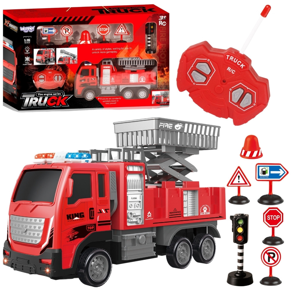 remote control tuletõrjeauto lift – WOOPIE Remote Control tuletõrjeauto Lift