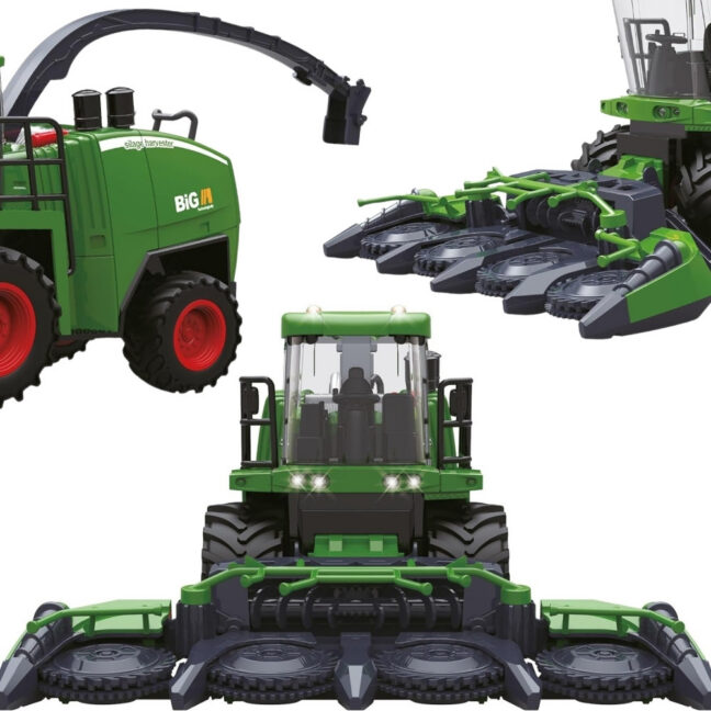 remote controlled agricultural harvester – WOOPIE Remote Controlled Agricultural Harvester 1:24 koos heli, valgus ja Smoke efektid
