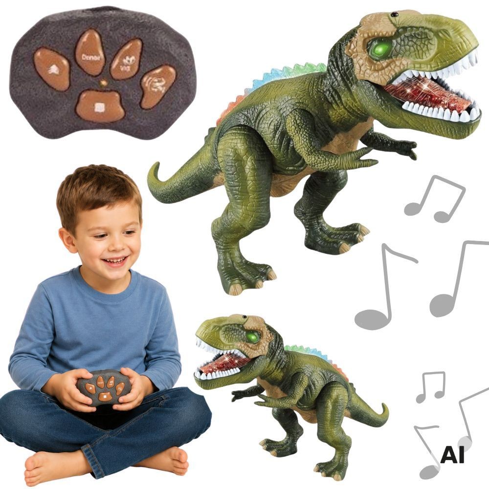 remote controlled dinosaurus rc – WOOPIE Remote Controlled dinosaurus RC Robot T-Rex