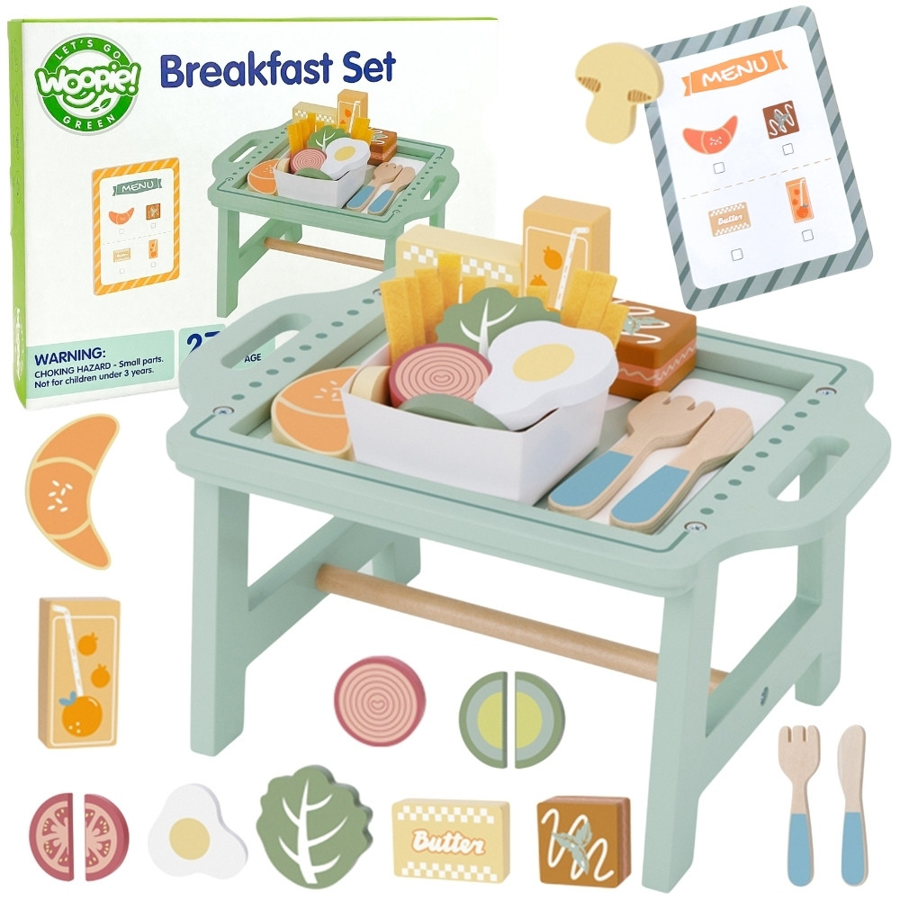 roheline breakfast restoran ordering – WOOPIE roheline Breakfast komplekt ja restoran - Ordering mäng koos alus ja tarvikud