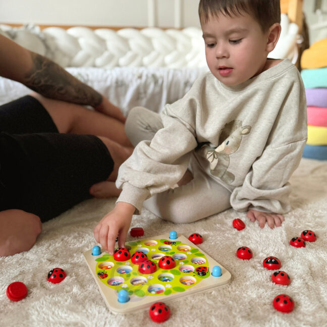 roheline mälumäng mäng lepatriinu – detailvaade
