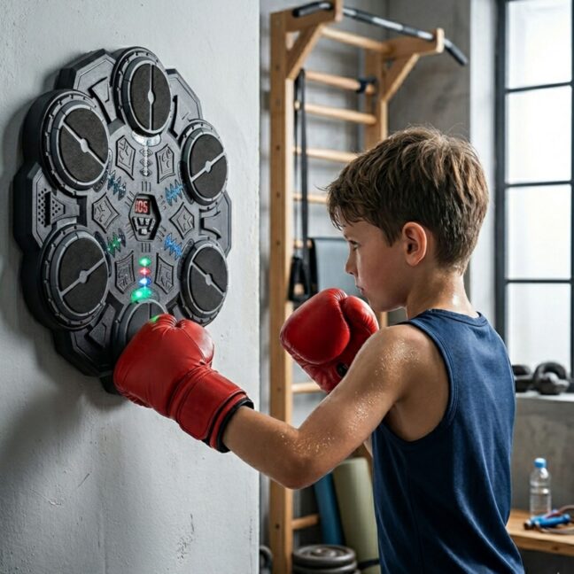 smart boxing shield bluetooth – detailvaade