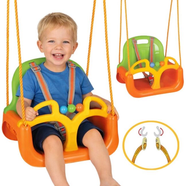 kiik 3-ühes orange lastele – WOOPIE kiik 3-ühes Orange lastele