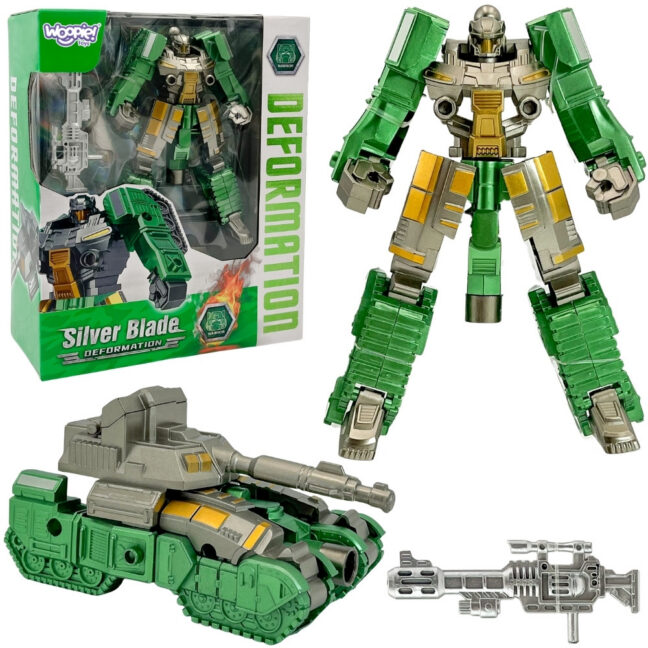 transforming robot silver blade – WOOPIE Transforming Robot SILVER BLADE 21 Tank