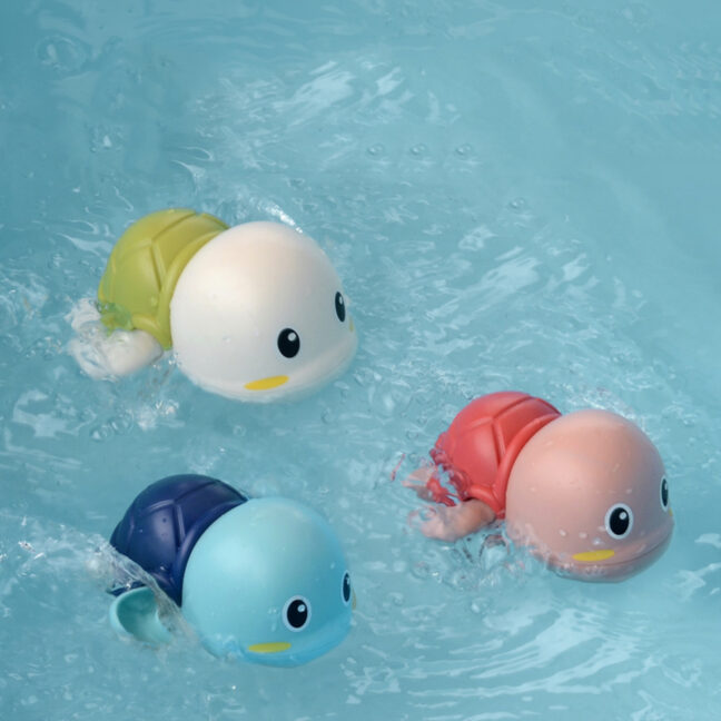 turtle swimming wind-up vannimänguasi – detailvaade