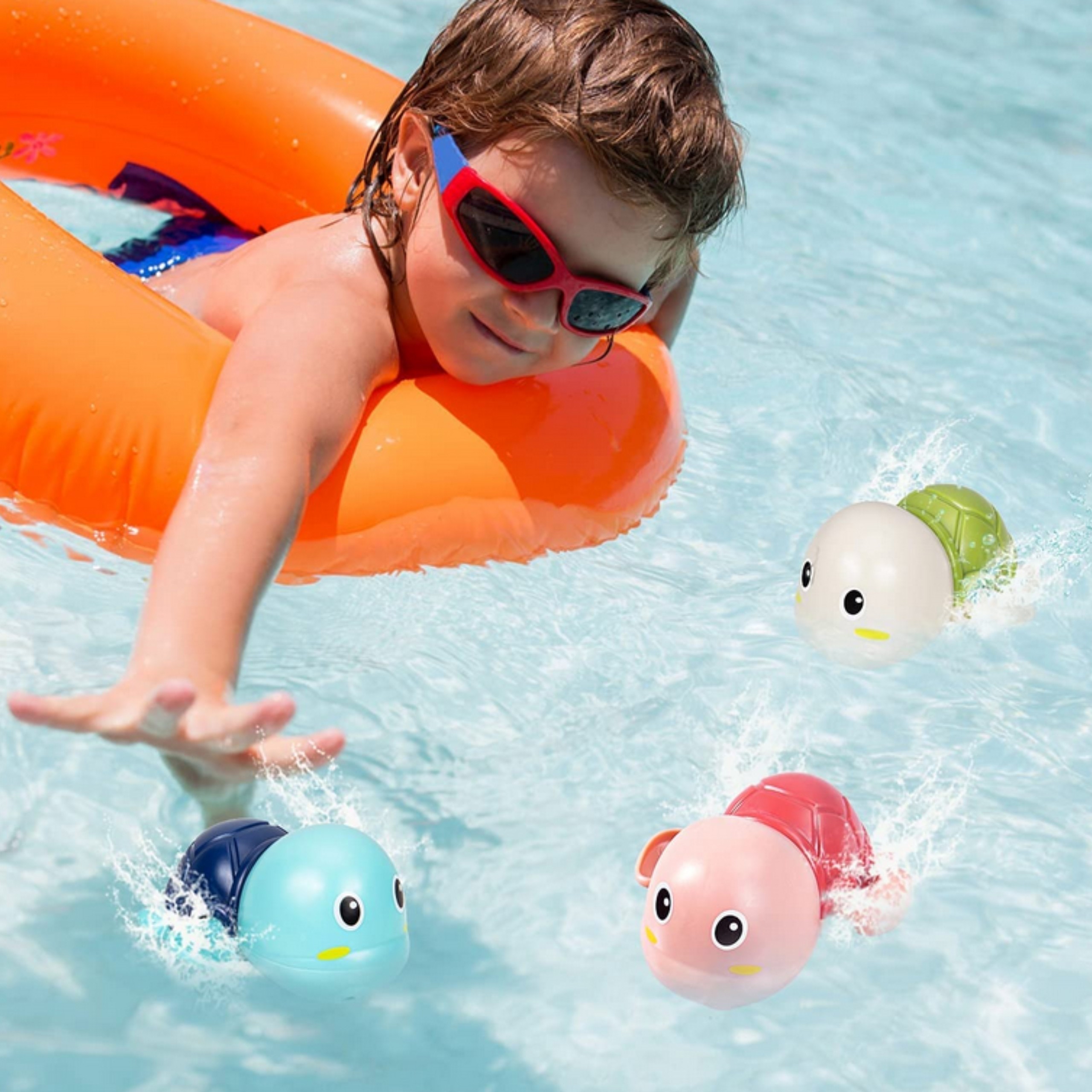 turtle swimming wind-up 55150 – detailvaade
