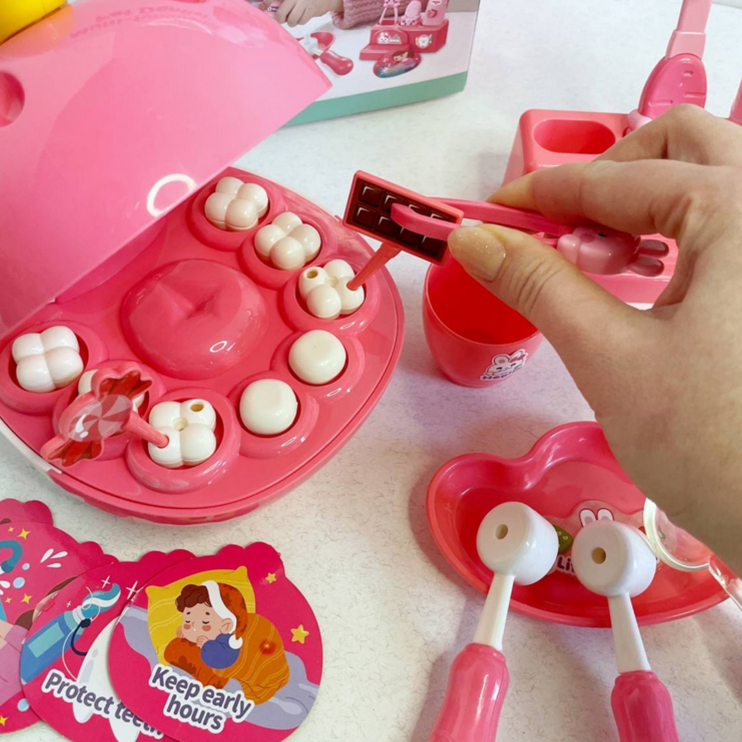 WOOPIE väike Dentist komplekt Unicorn Head tarvikud – toote pilt