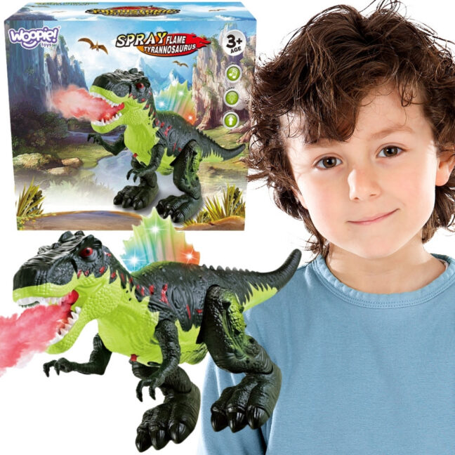 walking tyrannosaurus rex dinosaurus – WOOPIE Walking Tyrannosaurus Rex dinosaurus valgus- ja heliefektidega