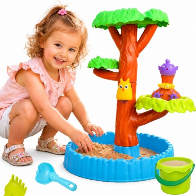 vesi laud liivakast happy – WOOPIE vesi laud 21 liivakast Happy Tree 8 acc.