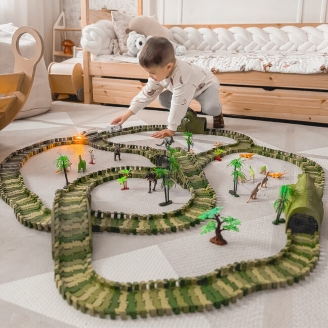 suur dinosaurused auto rada – detailvaade