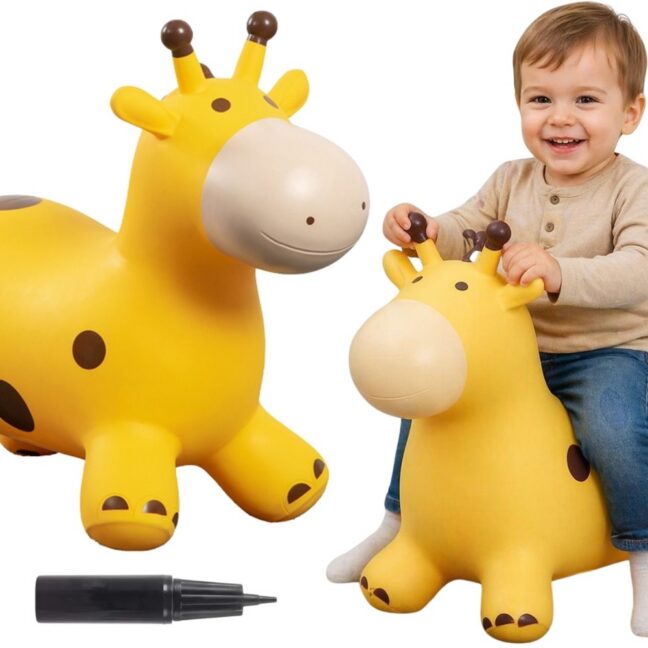 yellow giraffe jumper pump – WOOPIE Yellow Giraffe Jumper + Pump