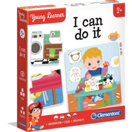 Young&Learner I Can Do It õppemäng Clementoni – tootepilt
