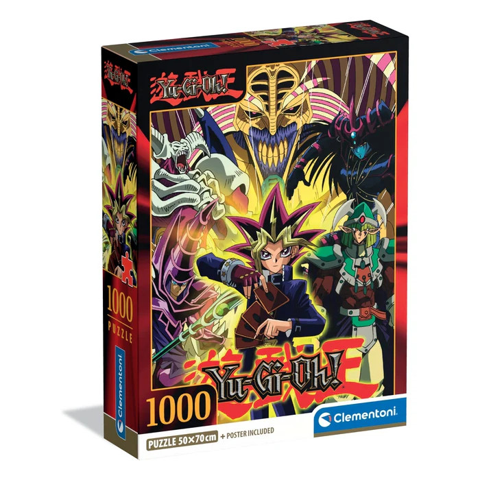Yu-Gi-Oh! Mystic 1000-osaline Compact pusle Clementoni – tootepilt