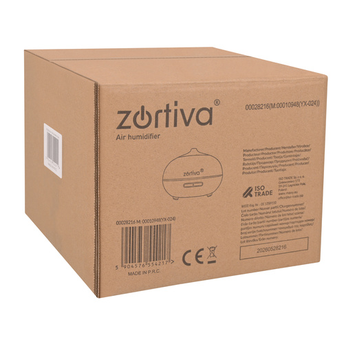 Zortiva aroomidifuuser ja õhuniisutaja, 400 ml