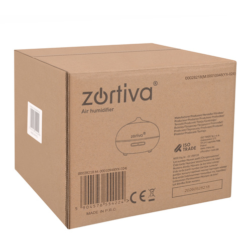 Zortiva aroomihajuti ja õhuniisutaja, 400 ml