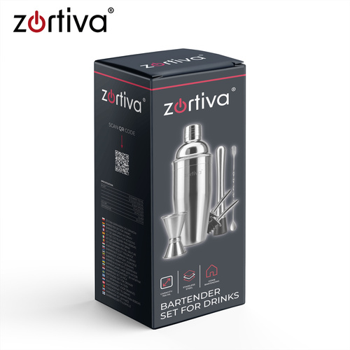 Zortiva kokteilitarvikute komplekt