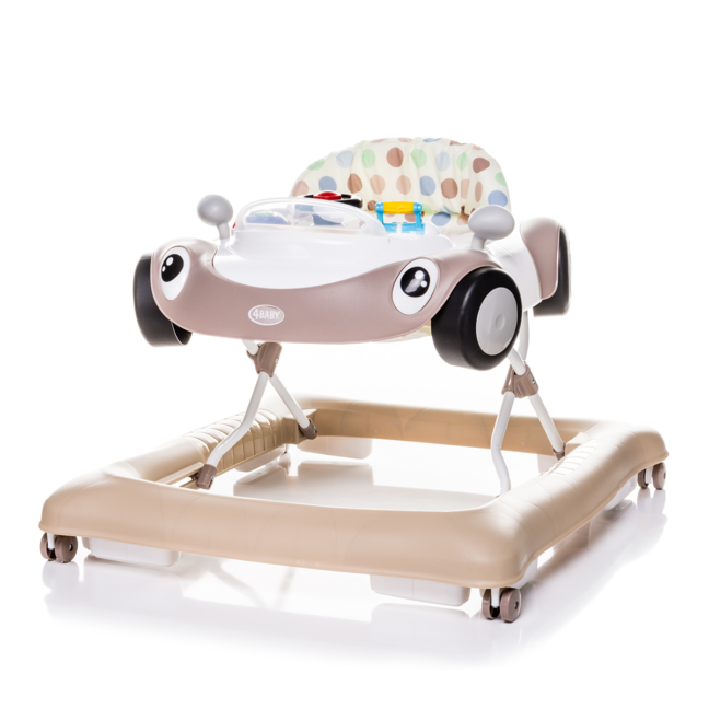 4Baby Cars pruun käimistool – eestvaade