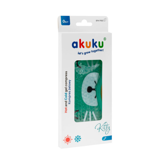 Akuku kassikujuline külma- ja soojageelikompress