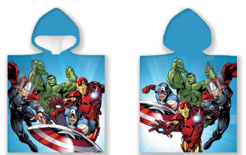 Avengers laste rannapontšo 50×100cm – tootepilt