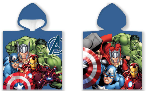 Avengers laste rannapontšo 50×100cm – tootepilt