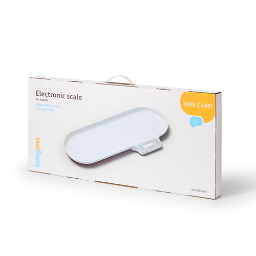 BabyOno imikukaalu LCD-ekraan ja juhtnupud