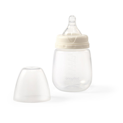 BabyOno PICO rinnapumba 180 ml lutipudel luti ja kaitsekorgiga