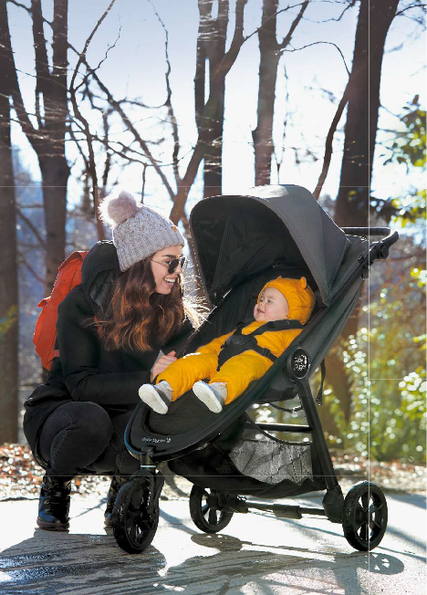 Baby Jogger City Mini GT2 maastikukäru Briar Green – detailvaade 2