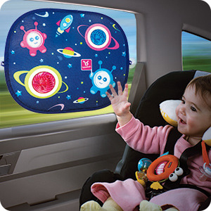 Benbat Space autoakna päikesevarjude komplekt, 2 tk