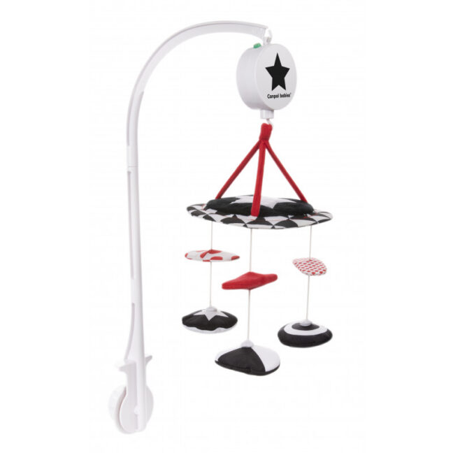 CANPOL 68/084 Kontrastowa voodikarussell z pozytywką SENSORY TOYS – tootepilt