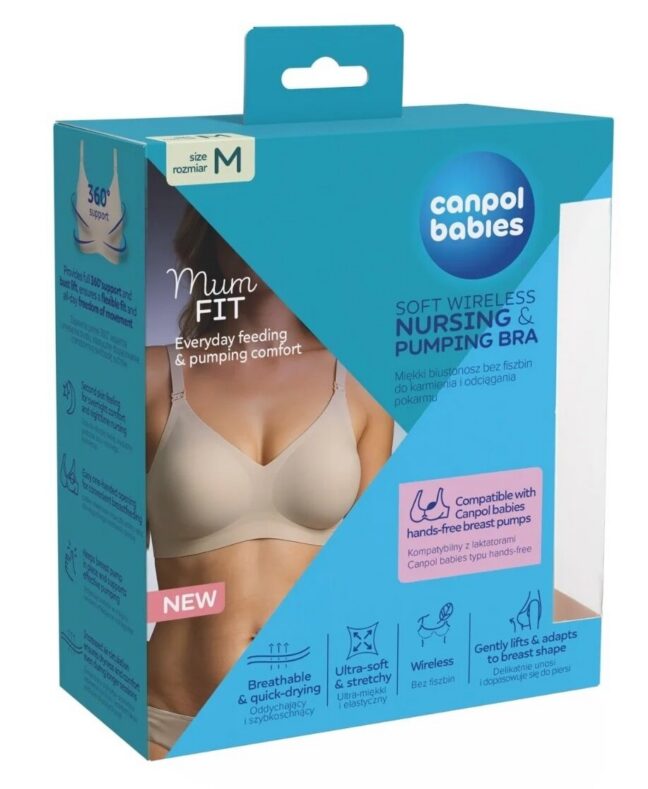 CANPOL 78/014 Mum fit biustonosz do karmienia i odciągania M – tootepilt