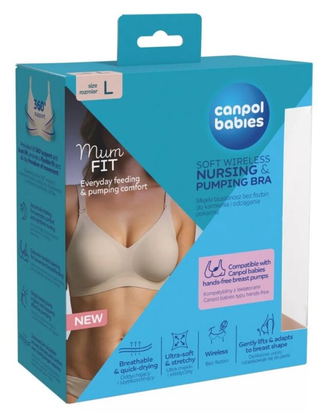 Canpol Babies MumFIT imetamis- ja pumpamisrinnahoidja, L – foto 2