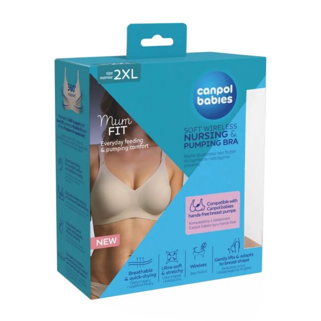Canpol Babies MumFIT imetamis- ja pumpamisrinnahoidja, 2XL – foto 2