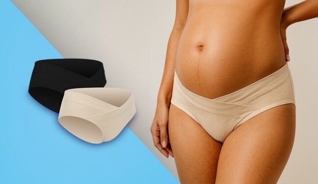 Canpol Babies MumFIT rasedate aluspüksid, S/M, 2 paari – foto 2