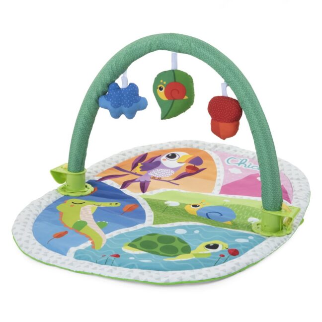 Chicco Magic Forest 3in1 tegelusmatt mängukaarega, 80 × 60 cm