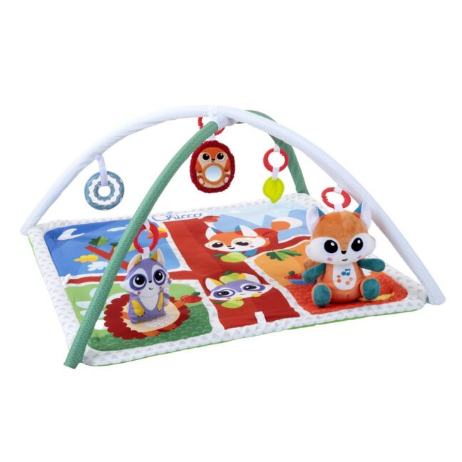 Chicco Magic Forest Relax & Play muusikaline tegelusmatt, 76 × 76 cm