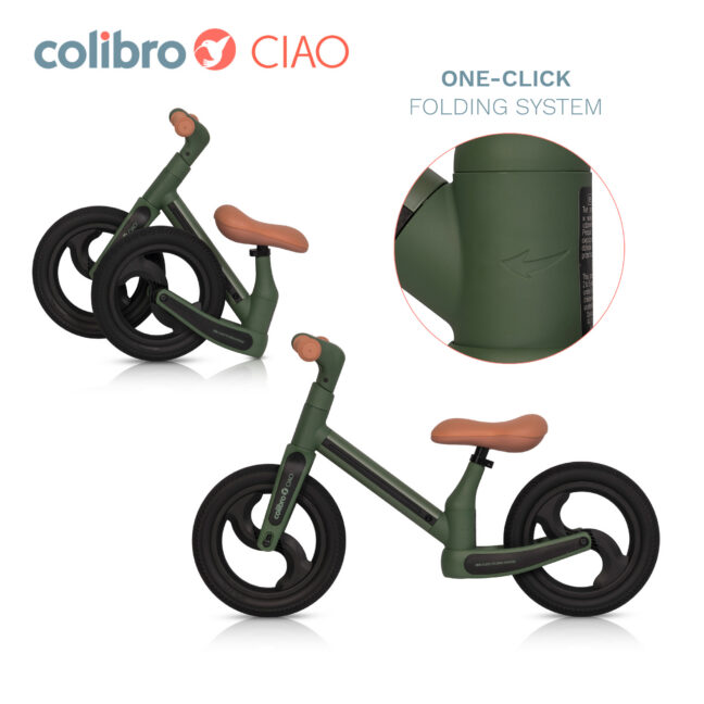 Colibro Ciao kokkupandav jooksuratas, Forest Green, roheline – foto 2