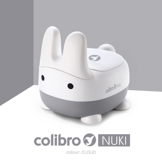 Colibro Nuki jänesekujuline lastepott Cloud