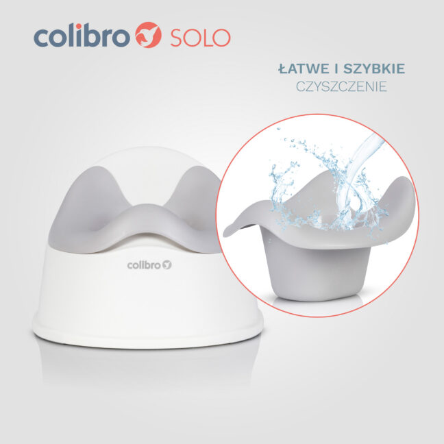 Colibro Solo lastepott Cloud, hall
