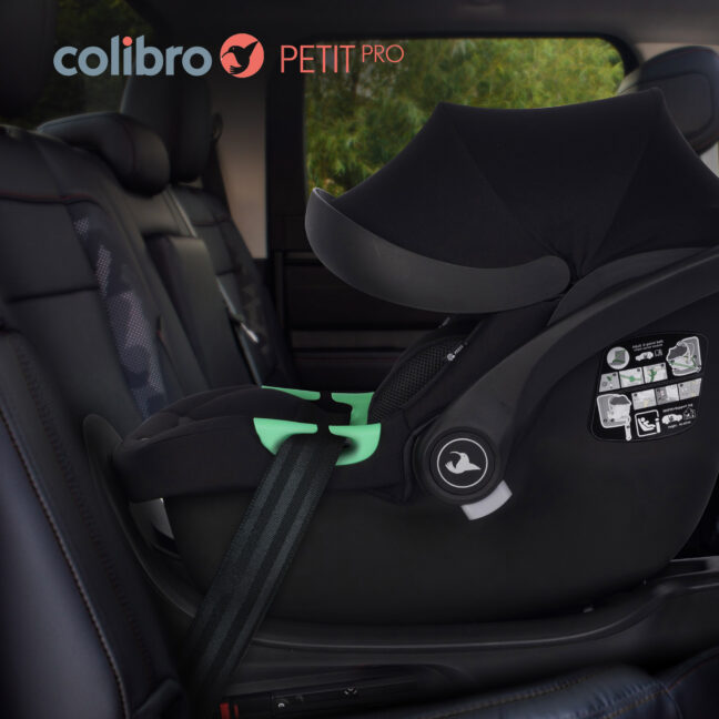 Colibro Petit Pro turvahäll ISOFIX-alusega Onyx, must – foto 2