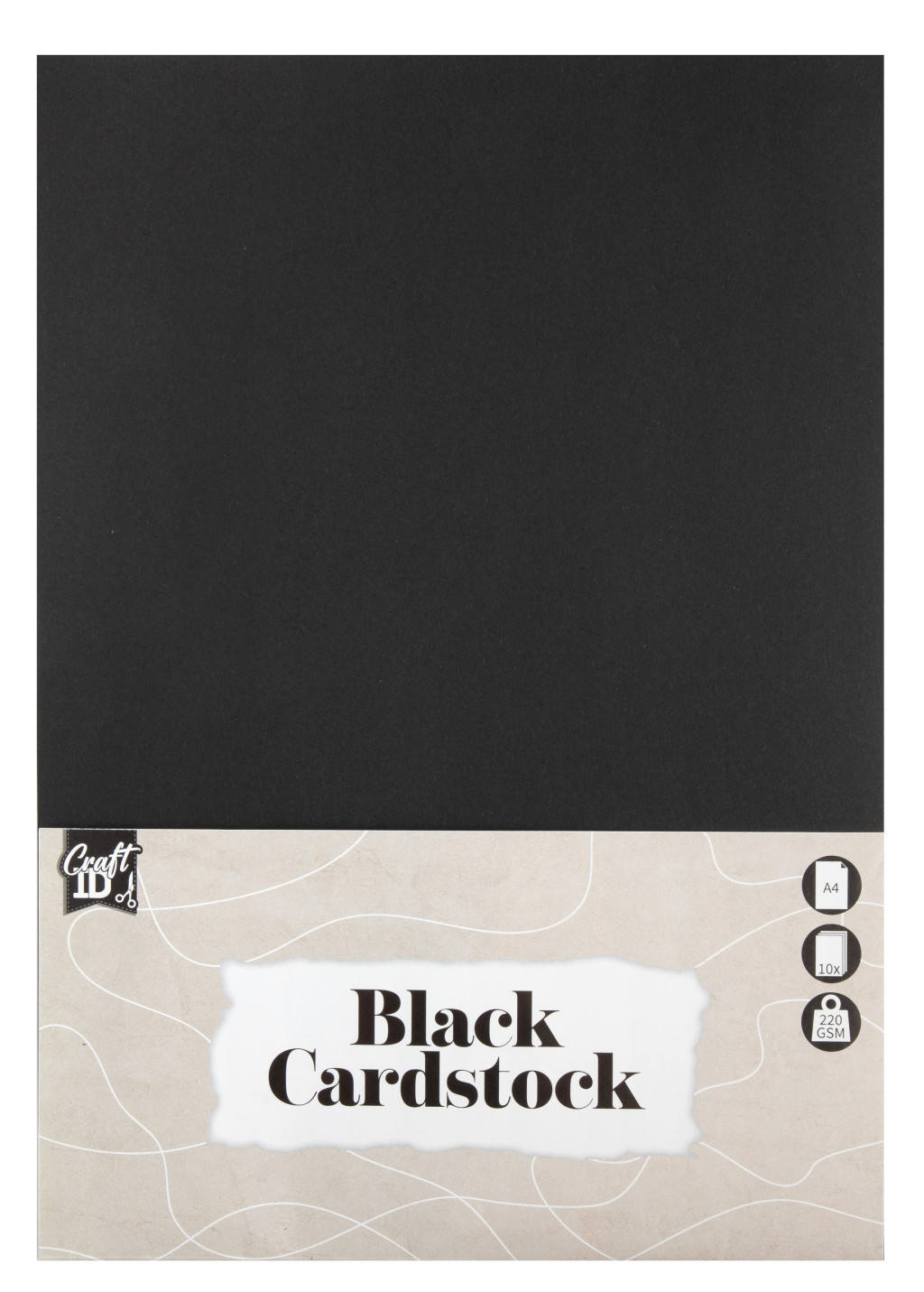 Craft Black Cardboard Paper A4 – tootepilt
