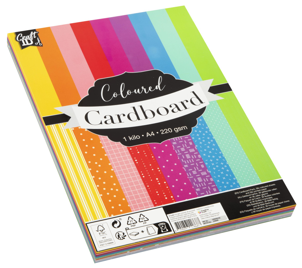 Craft colorful A4 cardboard paper – tootepilt