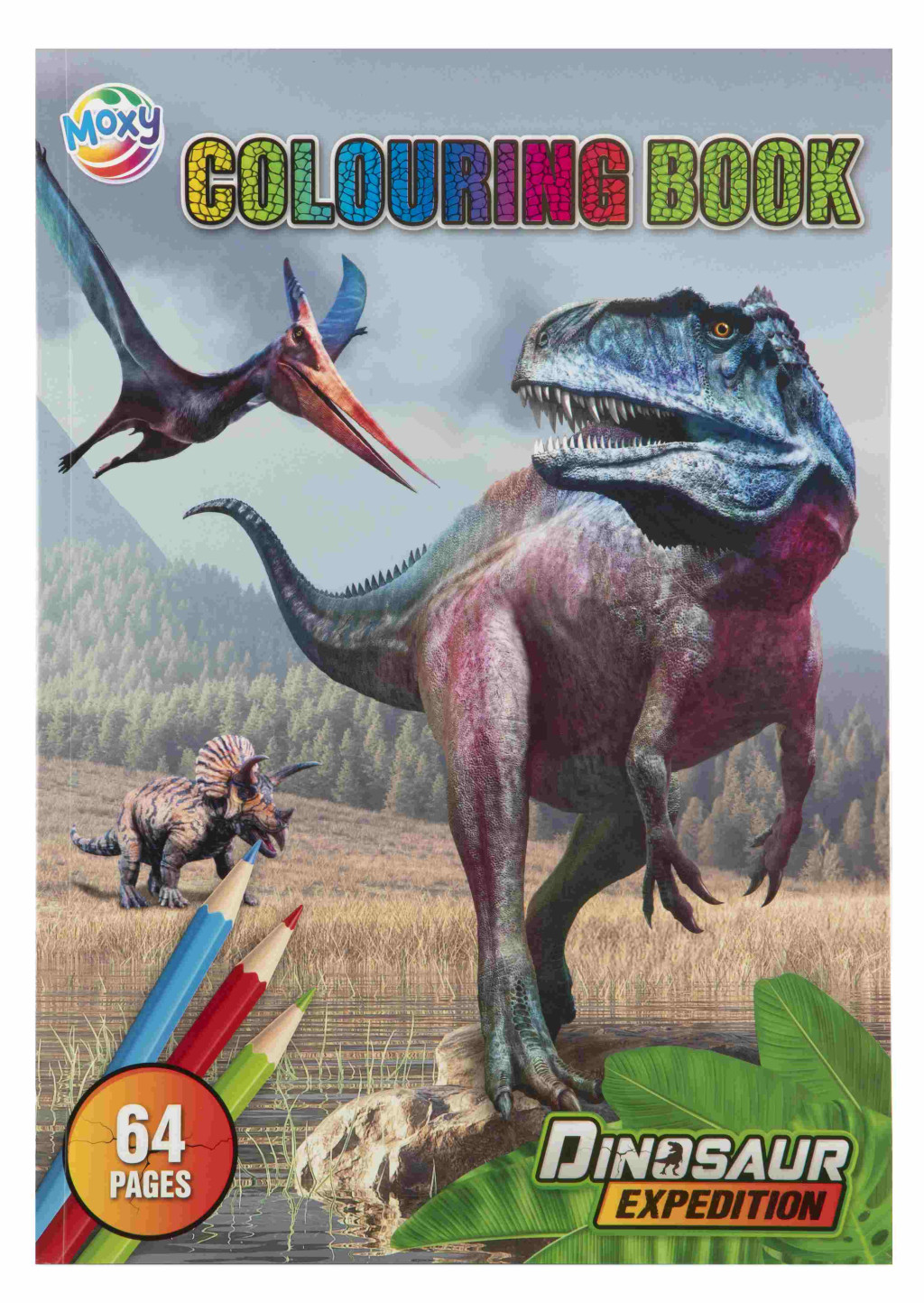 Dinosaur Expedition värvimisraamat 64 pages – tootepilt