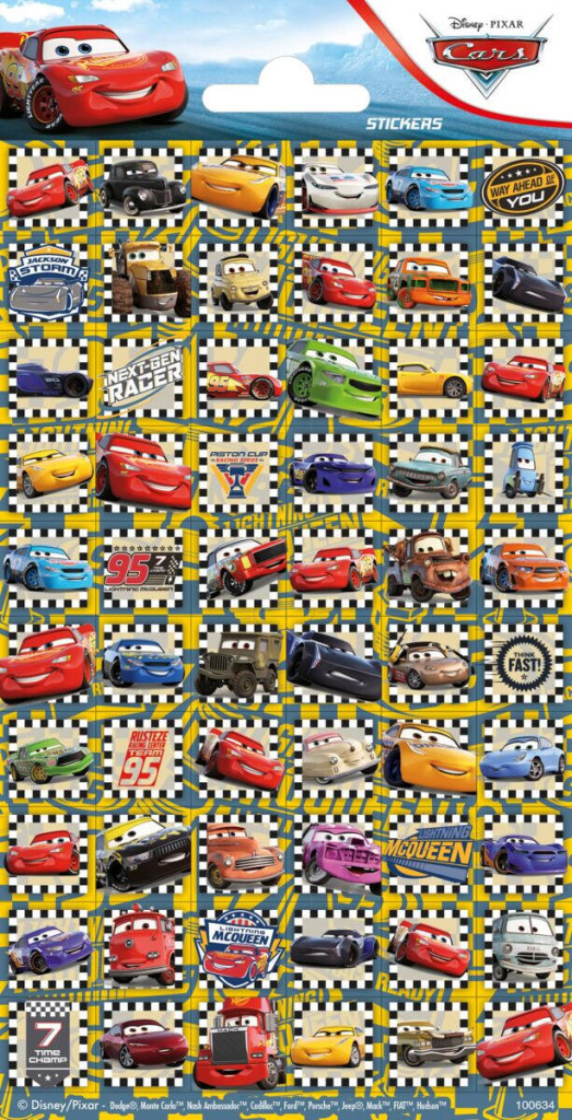 Disney Cars Fast kleeps – tootepilt