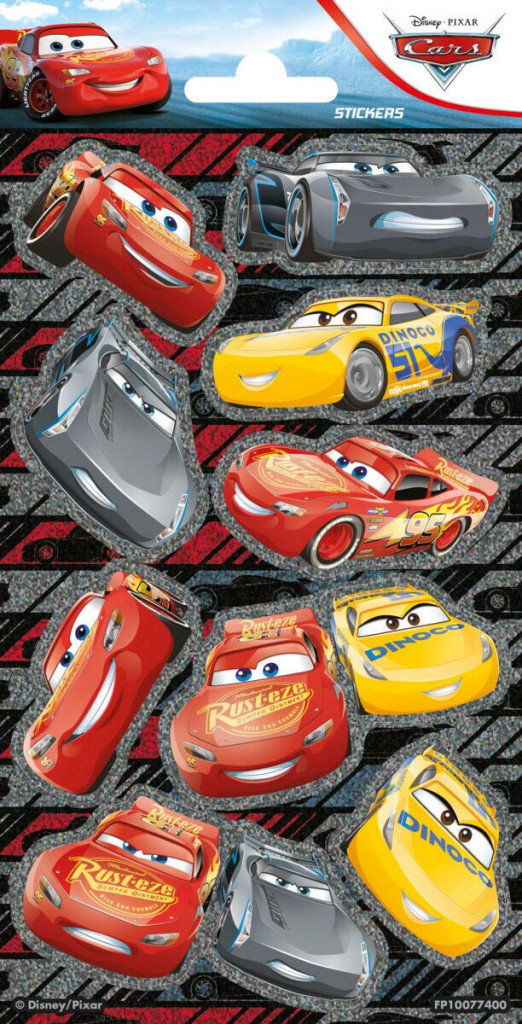 Disney Cars Race holographic kleeps – tootepilt